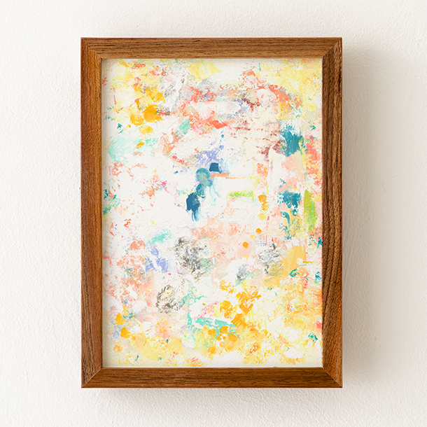 brown frame
