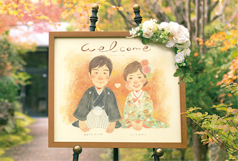 作家「なぎさ」の似顔絵