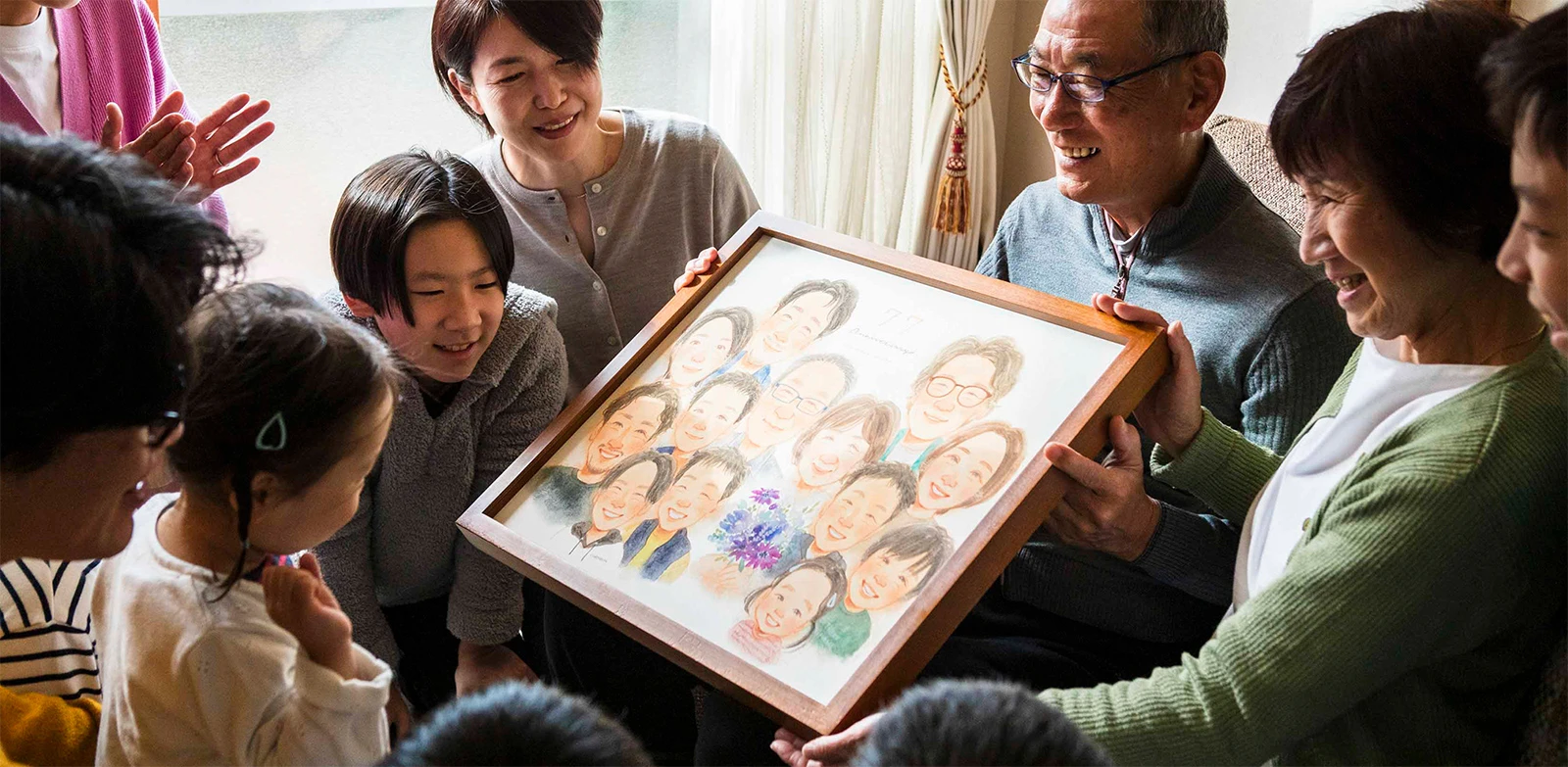 作家「なぎさ」の喜寿・米寿祝い