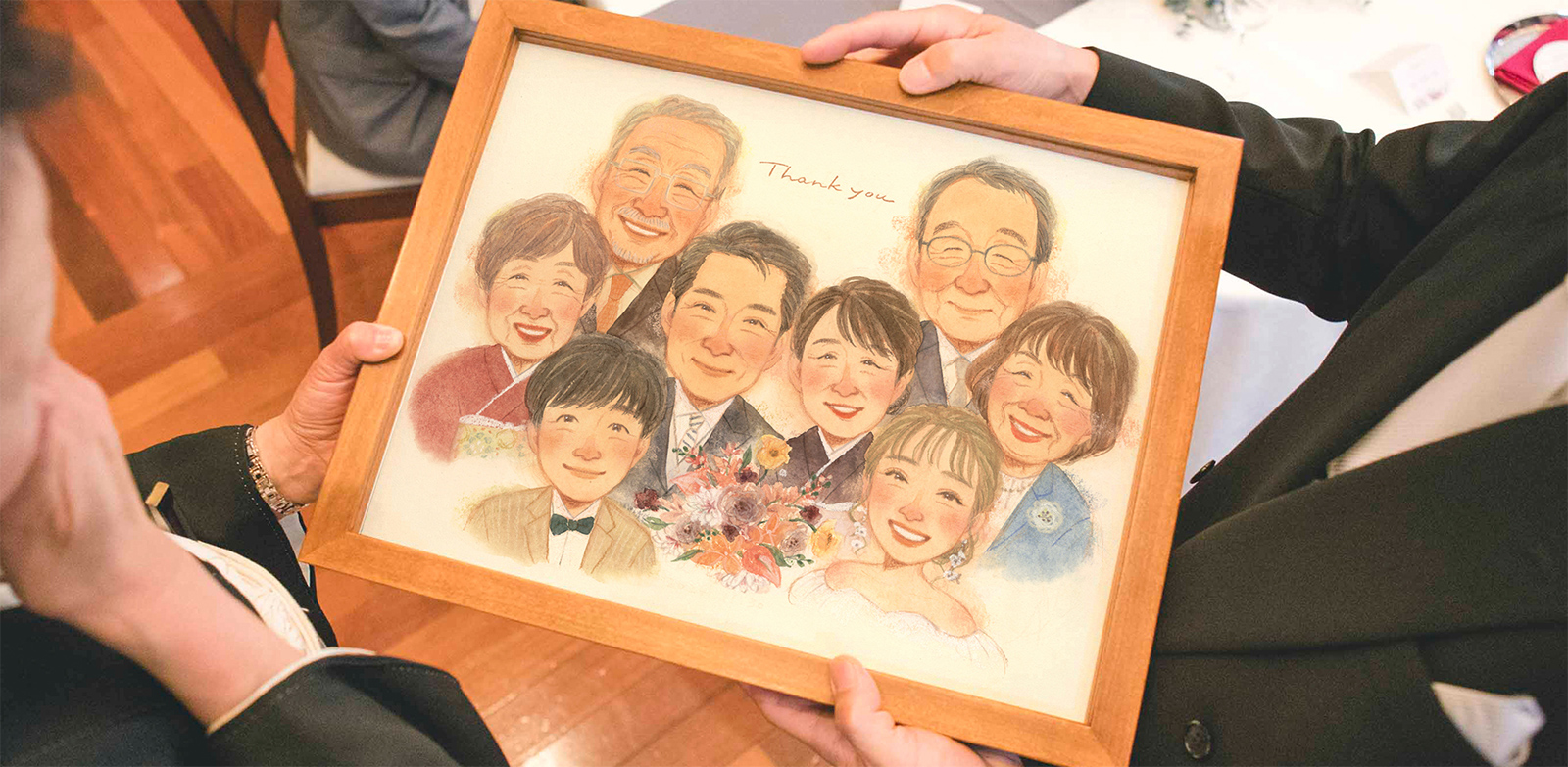 作家「なぎさ」のご両親贈呈品