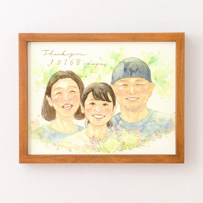 作家「はち」の繋がる似顔絵