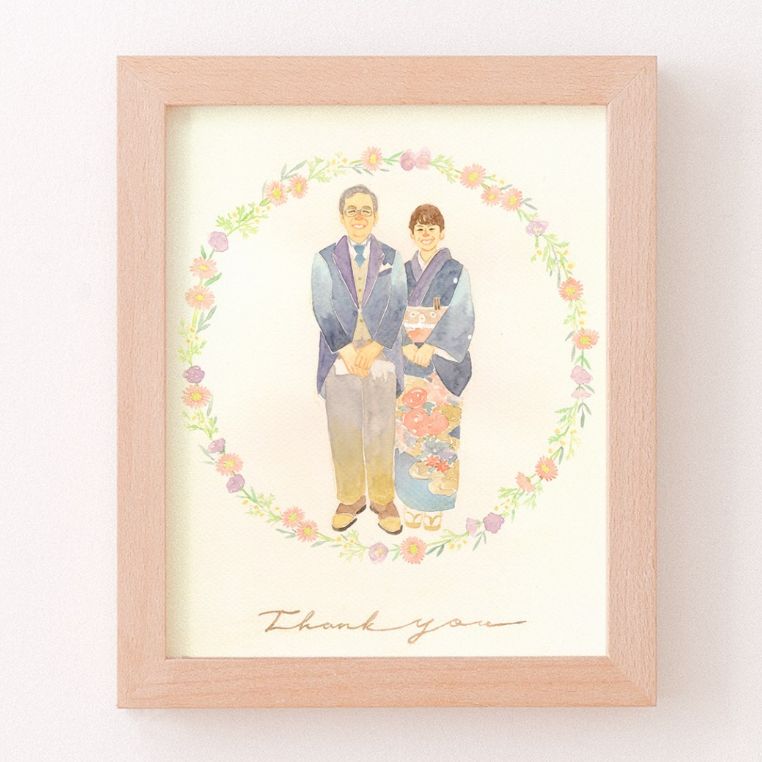 作家「はち つむぎ」のご両親贈呈品