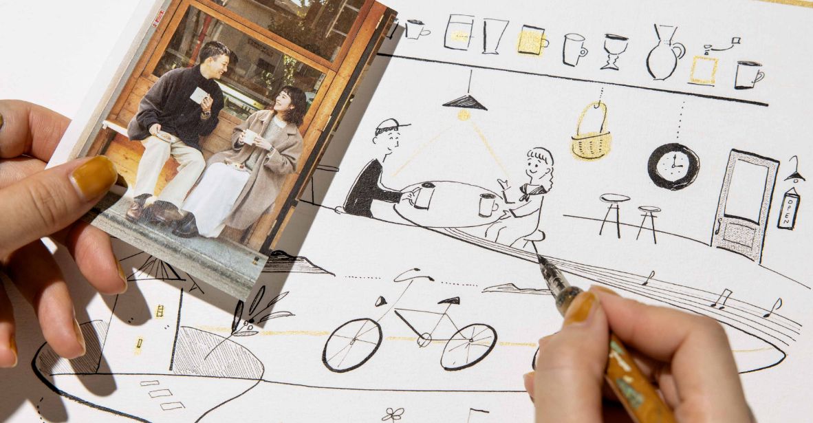 作家「anco エピソードアート」の結婚記念日の贈り物