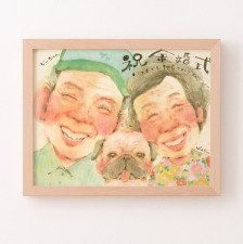 マッキーの似顔絵