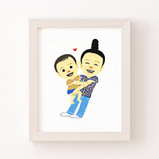 ぐりこ TOYシリーズの似顔絵