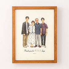 フジエシュンスケの似顔絵