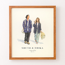 フジエシュンスケの似顔絵