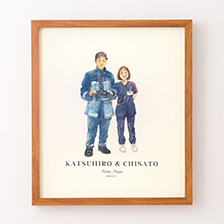 フジエシュンスケの似顔絵