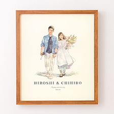 フジエシュンスケの似顔絵