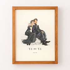 フジエシュンスケの似顔絵