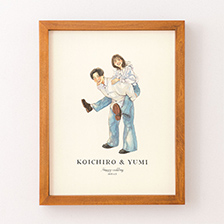 フジエシュンスケの似顔絵