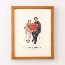 フジエシュンスケの似顔絵