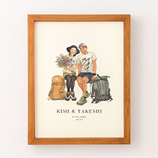 フジエシュンスケの似顔絵