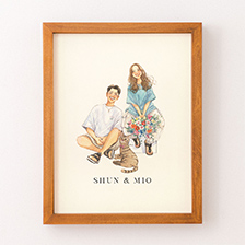 フジエシュンスケの似顔絵