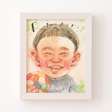 マッキーの似顔絵