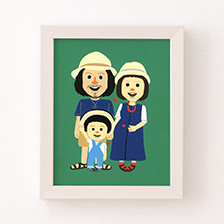 ぐりこ TOYシリーズの似顔絵