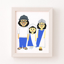 ぐりこ TOYシリーズの似顔絵