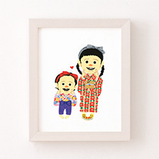 ぐりこ TOYシリーズの似顔絵