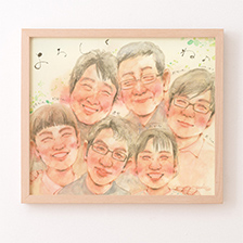 マッキーの似顔絵