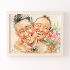 マッキーの似顔絵