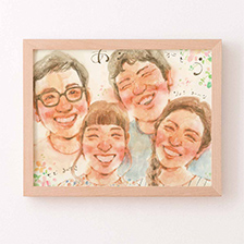 マッキーの似顔絵