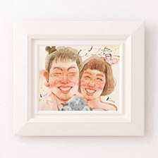 マッキーの似顔絵