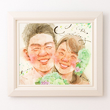 マッキーの似顔絵