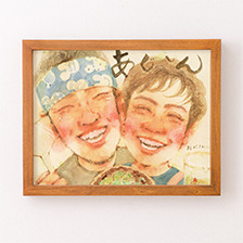 マッキーの似顔絵