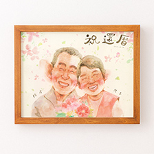 マッキーの似顔絵