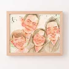 マッキーの似顔絵
