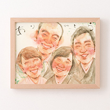 マッキーの似顔絵