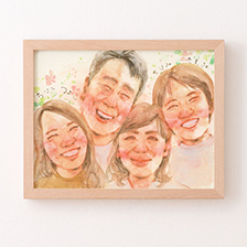 マッキーの似顔絵