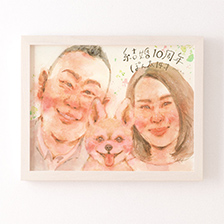 マッキーの似顔絵