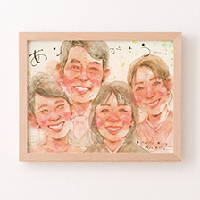 マッキーの似顔絵
