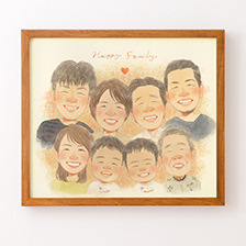 なぎさの似顔絵