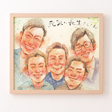 マッキーの似顔絵