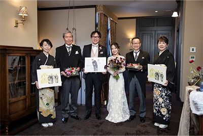 「とても似ていて、暖かい風合いに、両親とも大感激してました」 nokami