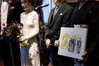 「とても似ていて、暖かい風合いに、両親とも大感激してました」 nokami