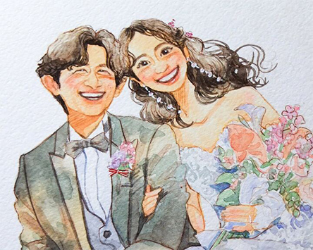 「本当に素敵な絵で、二人で感動しております…！」 フジエシュンスケ