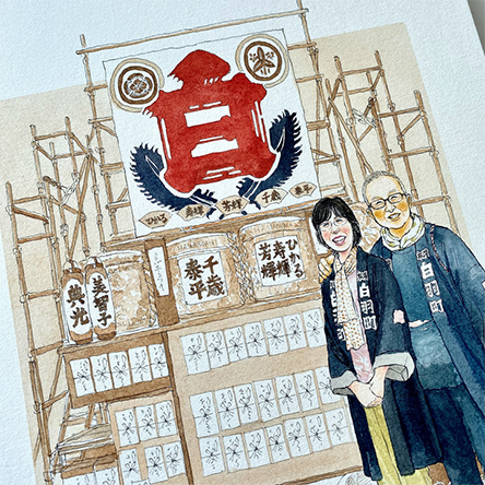 「最高の贈り物ができて嬉しく思っています。」 nokami