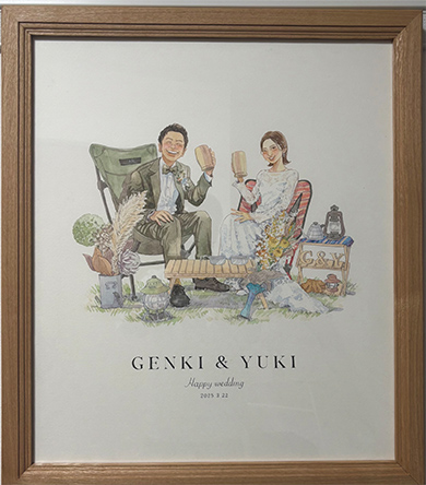 「私たちらしい結婚式を行えました。」 フジエシュンスケ