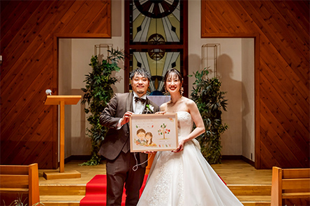 「一生に残る記念となりました。」 まあこ