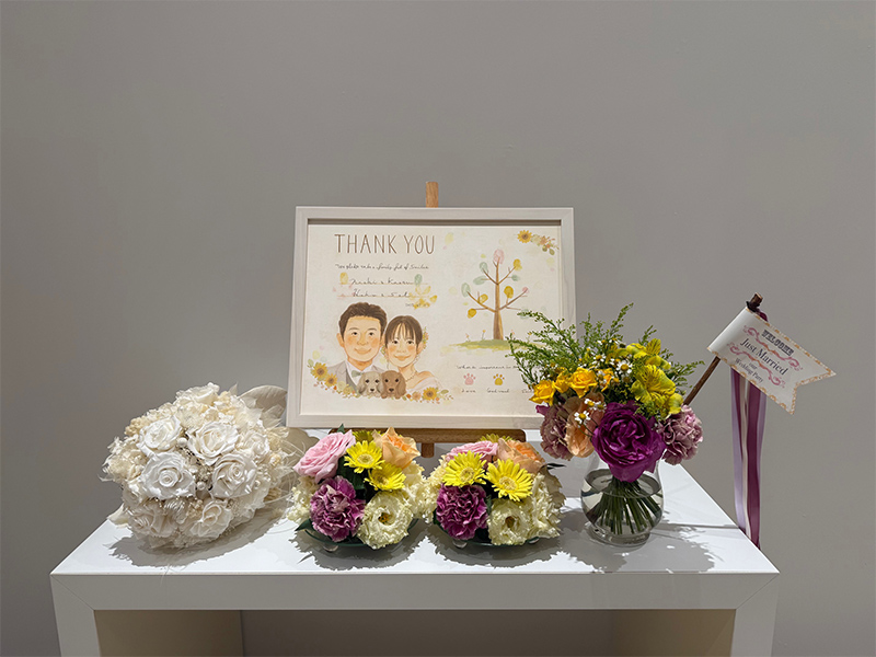 「大切に飾りたいと思います」 まあこ