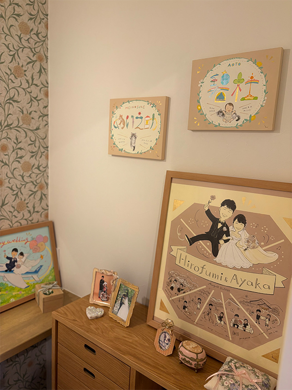 「この度は素敵な作品をありがとうございました。」 