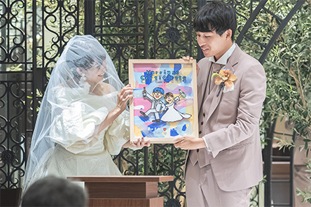 「結婚式もより華やかになりました！」 ぐりこ