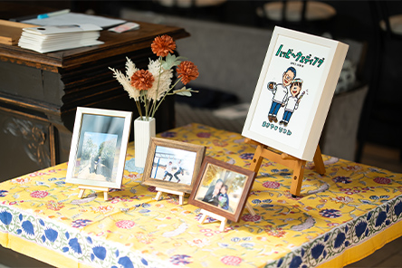 「素敵な絵のおかげでより良い式を挙げることができました！！」 ぐりこ