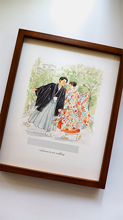 「親族、友人からも大変人気でした。」 フジエシュンスケ