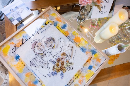 「世界にひとつだけの結婚証明書が完成しました」 ebisu feel