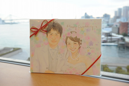 「ウエディングドレスで父と腕を組むことができて本当にうれしかったです」 フジエシュンスケ