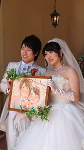 「「２人ともそっくり！」とゲストからも好評でした。」 彩